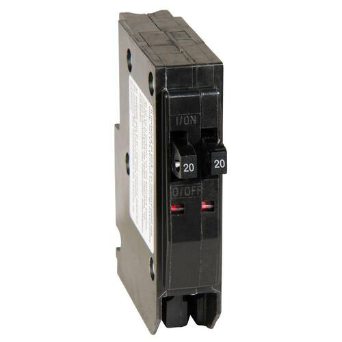 Circuit Breaker Amp Single-Pole Circuit QO 2-20 Tandem