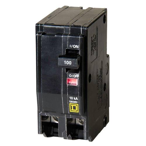 Circuit Breaker 100 Amp 2-Pole Circuit QO