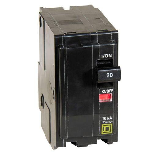 Circuit Breaker 20 Amp 2-Pole Circuit QO Breaker(QO220CP)