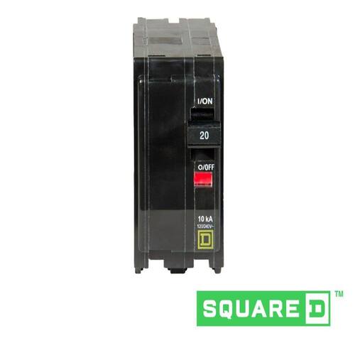 Circuit Breaker 20 Amp 2-Pole Circuit QO Breaker(QO220CP)