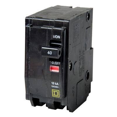 Circuit Breaker 40 Amp 2-Pole Circuit QO Breaker(QO240CP)