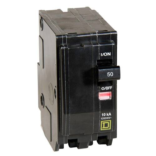 Circuit Breaker 50 Amp 2-Pole Circuit QO Breaker(QO250CP)