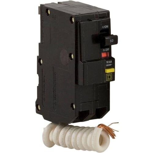 Circuit Breaker 50 Amp 2-Pole Circuit QO GFCI