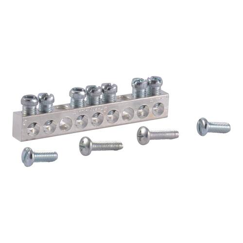 Load Center 7 Terminal Ground Bar Kit for QO/Homeline Electrical Panel/Load Center(PK7GTACP)