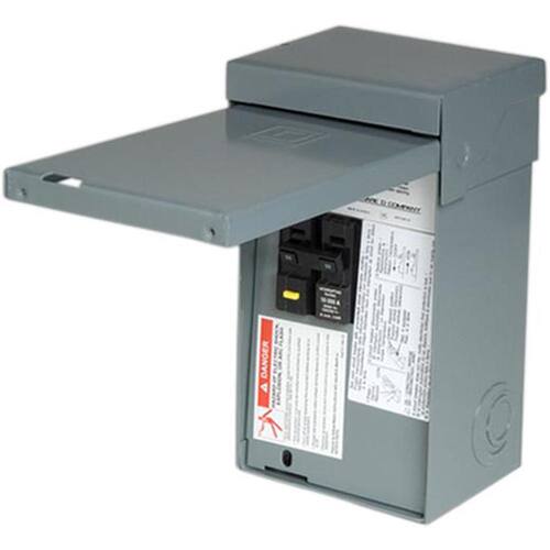 Load Center 50 Amp 2-Space 4-Circuit Homeline Spa Panel Main Lug