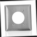 Wallplate 2-Gang Standard Size 2.15 in. Magnetic Stainless Steel Range and Dryer C-Series Type 430