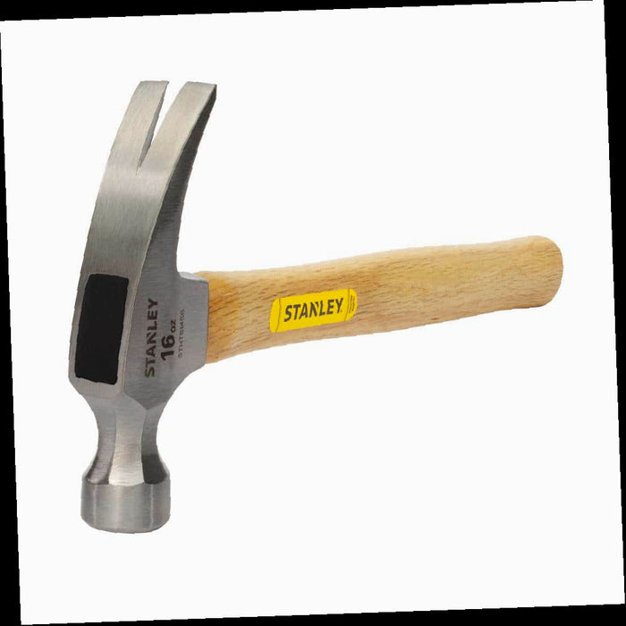 Claw Hammer, 16 oz., with Wood Handle