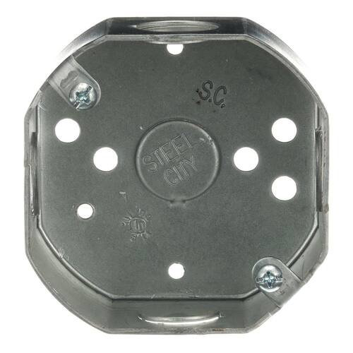 Steel Octagon Box 3-1/2 in.