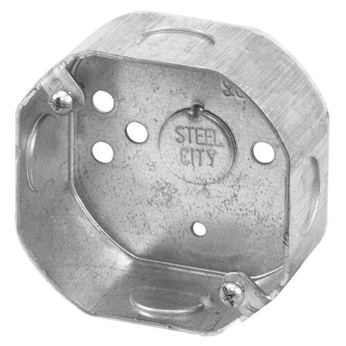 Steel Octagon Box 3-1/2 in.