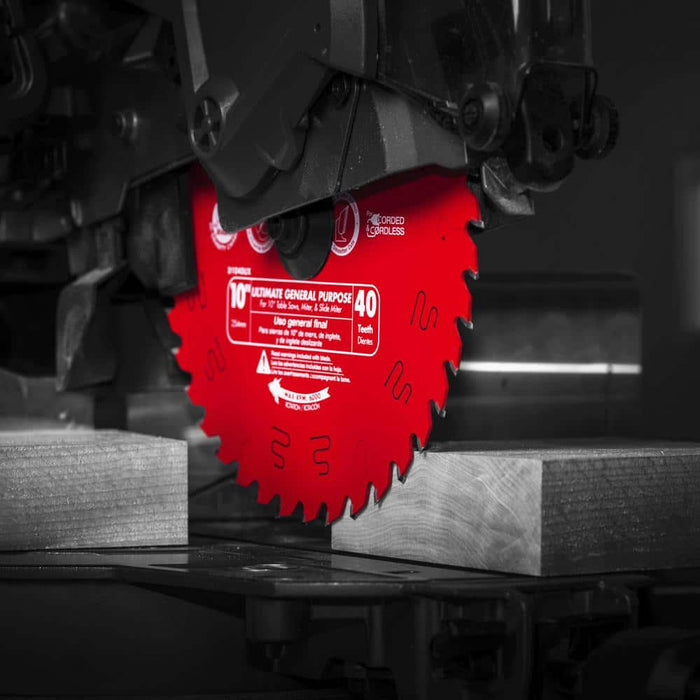 Saw Disc 10 in. x40-Teeth Wood Ultimate