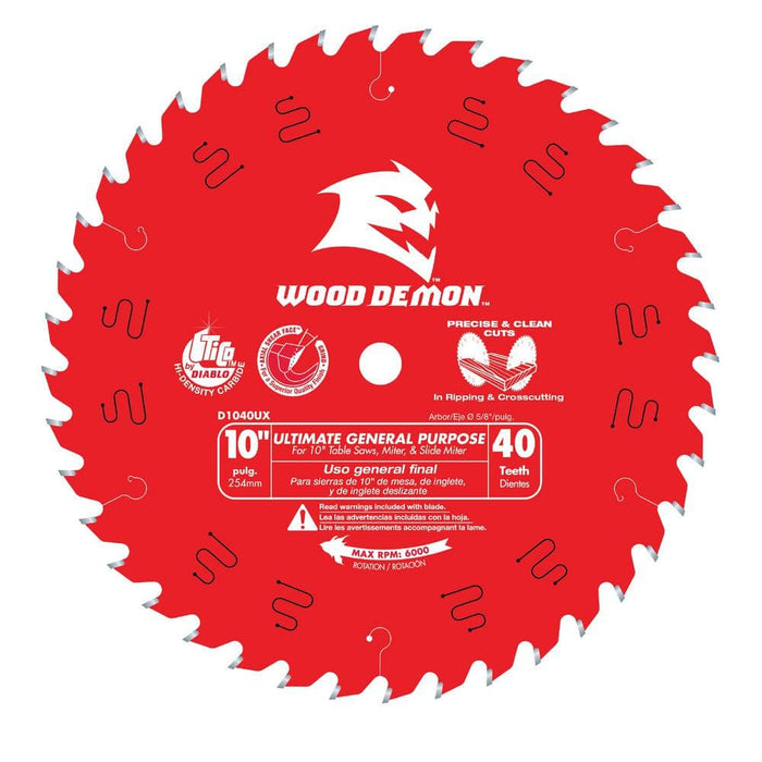 Saw Disc 10 in. x40-Teeth Wood Ultimate