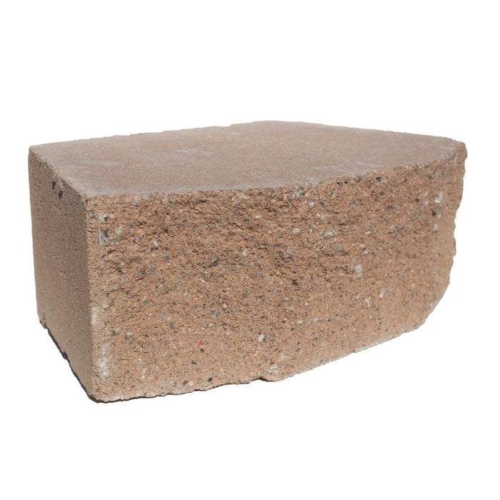 Retaining Wall Block 6 in. x 10 in. x 16 in. Tan Concrete 1