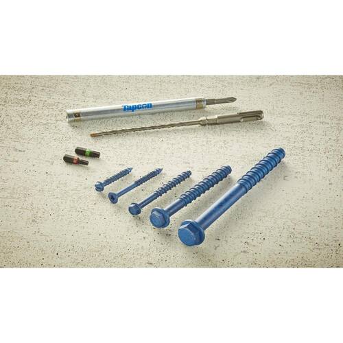 Concrete Anchor 1/4 in. x 1-3/4 in. Flat Head Torx (25-Pack)