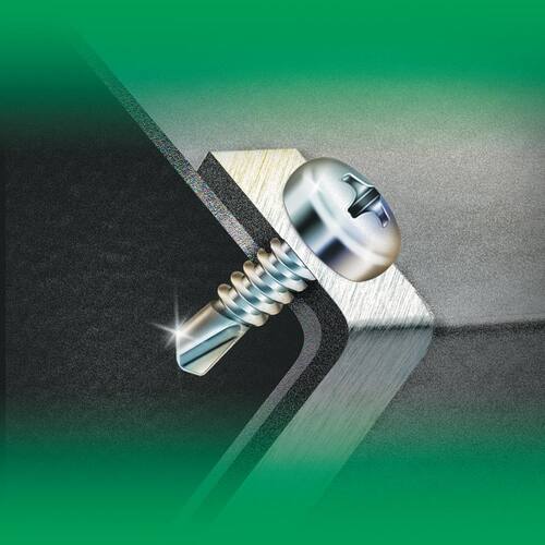 Self-Drilling Screws 1/2 in. Phillips Pan-Head 300-Pack