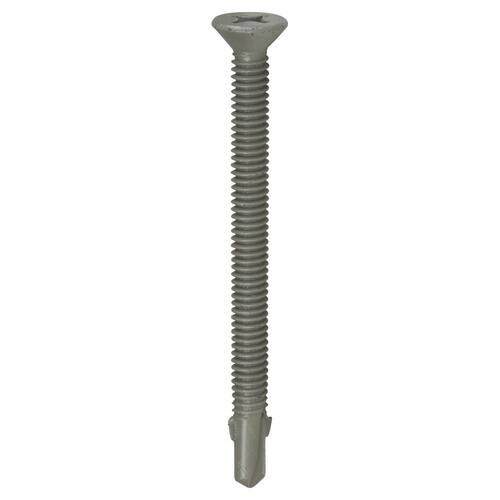 Self Drilling Winged Screws Phillips Flat-Head 1/4 in. -14 x 3 in. (40-Pack)