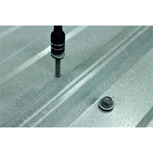 Roofing Screw 12 x 3 in. External Hex-Washer-Head with Washer (40-Pieces per Pack)