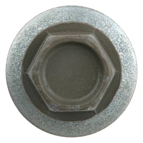 Screw Hex Washer Head Corrosion Resistant 12-14 x 2 in. Drill Point (60-Pack)