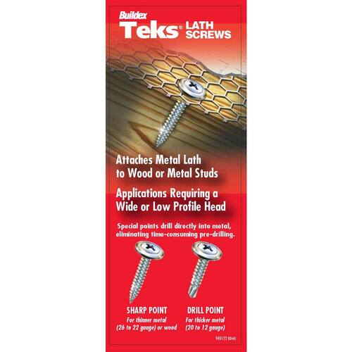 Sheet Metal Screws #8 3/4 in Truss Head Phillips Zinc Plated (600-Pack)