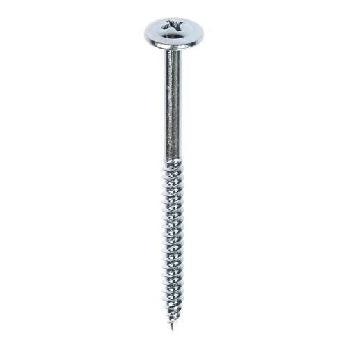 Sheet Metal Screws #8 2-1/2 in Truss Head Phillips Zinc Plated (80-Pack)