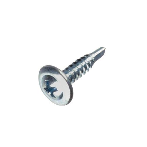 Sheet Metal Screws #8 1/2 in Truss Head Phillips Zinc Plated (260-Pack)