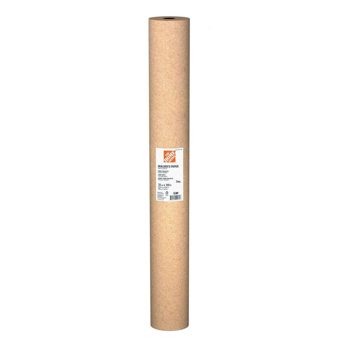 Builder's Paper 35 in. x 140 ft. Brown