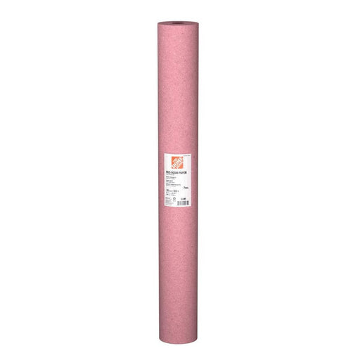 Builder's Paper 36 in. x 166 ft. Red Rosin