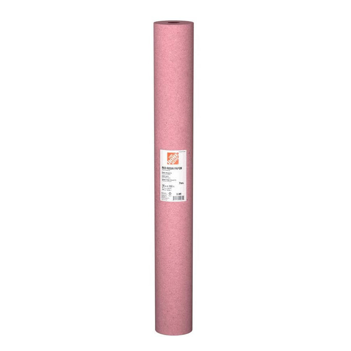 Builder's Paper 36 in. x 166 ft. Red Rosin