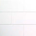 Siding Panel 1/8 in. x 4 ft. x 8 ft.. White Subway Tile Board
