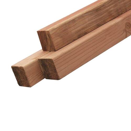 Redwood Lumber  4 in. x 4 in. x 8 ft. Construction Common S4S