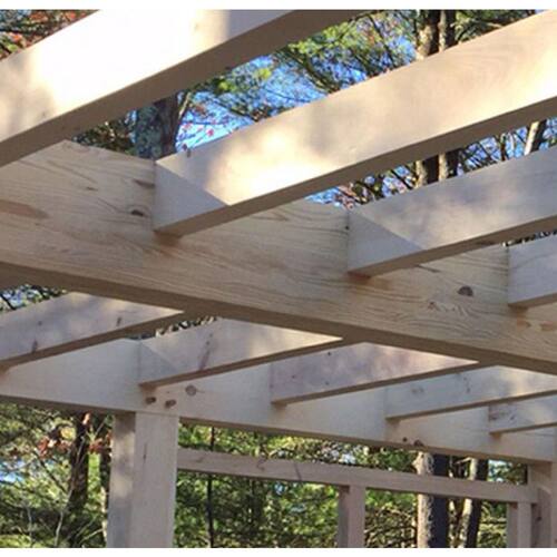 Fir Dimensional Lumber 4 in. x 8 in. x 12 ft. Premium #2 & BTR