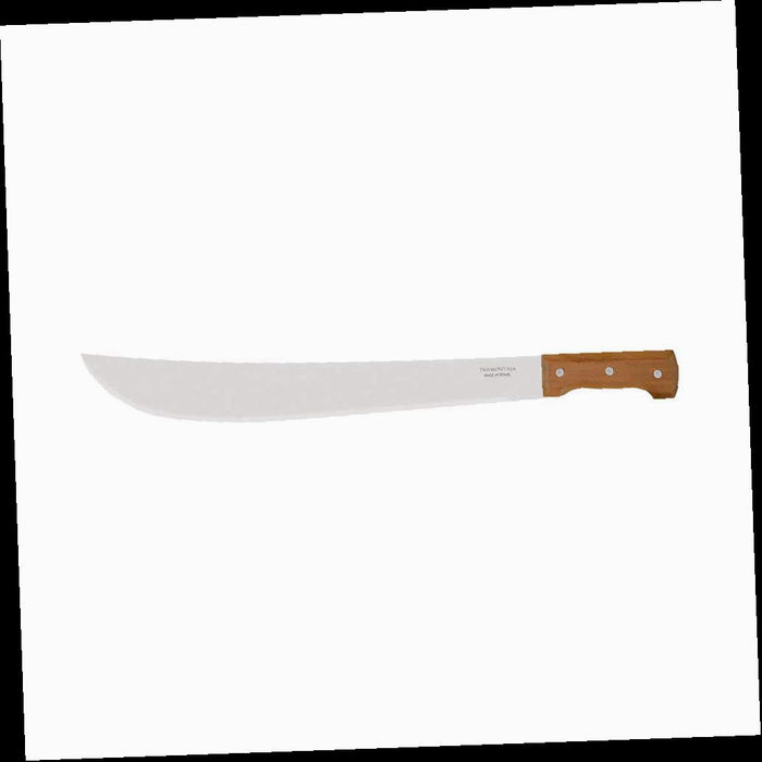 Machete, 22 in., with Carbon Steel Trailling Point Straight Edge Blade, with Poly Handle