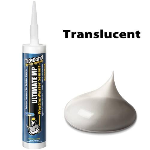 Multi-Purpose Sealant, WeatherMaster, Ultimate, Translucent, 9.5 oz.