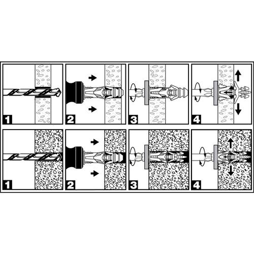 Drywall Anchor #8 x 1-3/16 in. Pan Head Phillips (15-Pack)