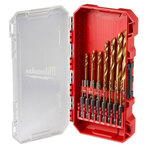 SHOCKWAVE Impact Duty Titanium Drill Bit Set (15-Piece)