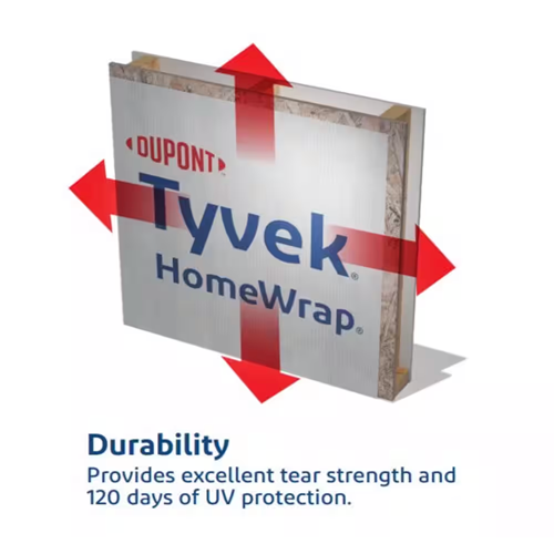 Tyvek Housewrap 9 ft. x 150 ft. (1350 Sq.Ft)