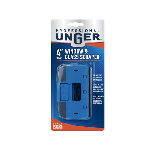 Window Scraper, 4 in., with Steel Blades