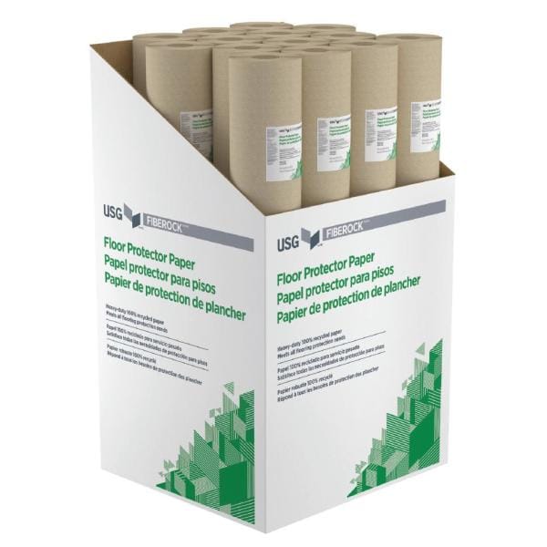 Builder's Paper 3 ft. x 167 ft. White Floor Protector 2