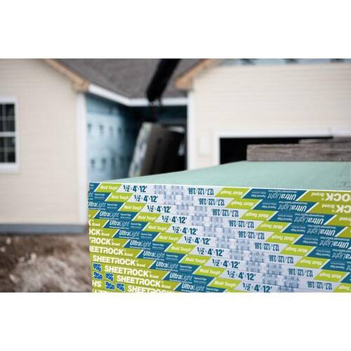 Drywall 5/8 in. x 4 ft. x 8 ft. Mold Tough Firecode X