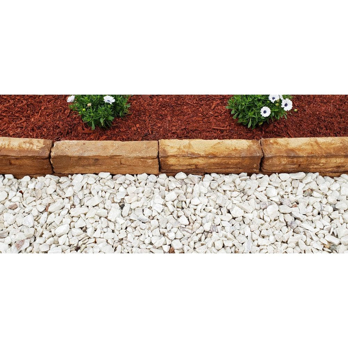 Landscape Rocks  0.75 in. - 1.75 in. (Bagged: 0.4 cu.ft., 33 lbs.) Premium  White Marble Decorative  Chip 5