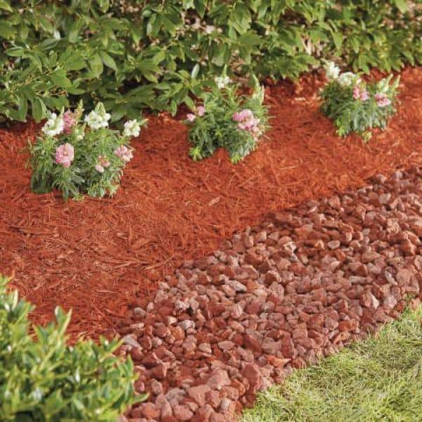 Landscape Rocks 0.75 in. - 1.2 in. (Bagged: 0.5 cu.ft., 18 lbs.) Stone Red Decorative 2