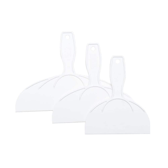 Taping Knife 6 in., 8 in., 10 in. Plastic Set (3-Pack) 3