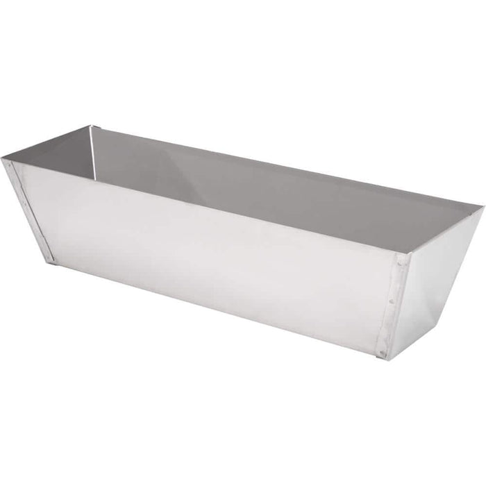 Mud Pan 12 in. Stainless Steel 2