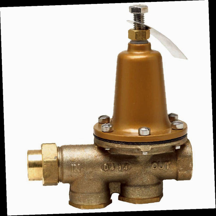 Water Pressure Reducing Valve 1 in. Lead-Free Brass FPT x FPT