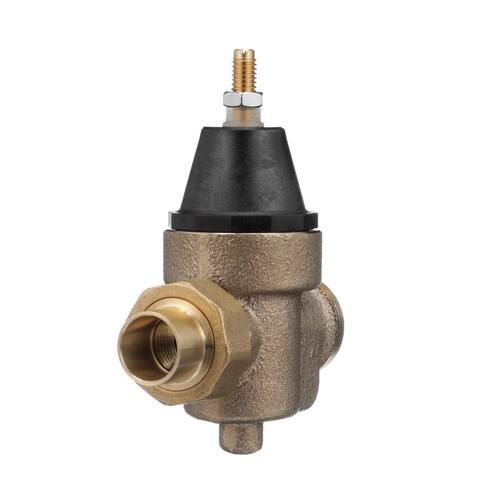 Brass Pressure Regulating 1 in. FIP x FIP PSI-400