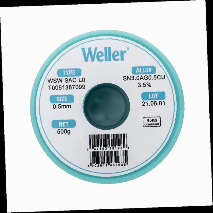 Solder Wire Dia 0.5 mm 500 g SAC L0