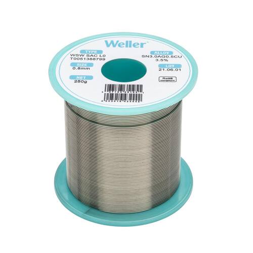 Solder Wire Dia 0.8 mm 250 g SAC L0