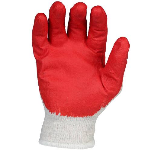 Knit Gloves Large Economy Latex Coated 6-Pack