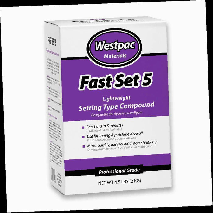 Compound 4.5 lb. Fast Set 5 Lite Setting-Type