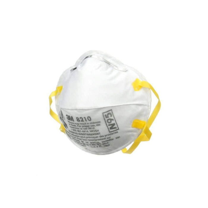 Disposable Respirator Mask Professional Multi-Purpose Valved with Gasket (10-Pack) N95 8213 4