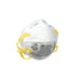 Disposable Respirator Mask Professional Multi-Purpose Valved with Gasket (10-Pack) N95 8214 5